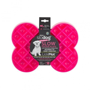 LICKIMAT SLODOG Small Miska Spowalniająca Jedzenie dla Psa - Różowa 250ml