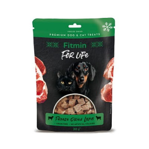 FITMIN Dog & Cat Freeze Dried Lamb - Liofilizowana Jagnięcina 30g