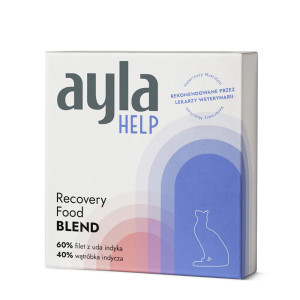 AYLA HELP Recovery Food Blend - Filet z Uda Indyka z Wątróbką Liofilizowany dla Kotów 28g