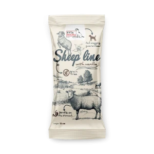 SYTA MICHA Sheep Line Kość do Żucia dla Szczeniąt Owca z Wanilią 12cm