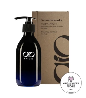 AIO MINI Naturalna maska wygładzająca do długiej i kołtuniącej się sierści dla psów 150ml