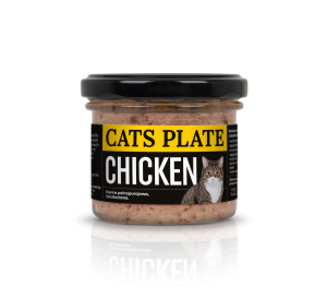 Cats Plate Chicken 100g