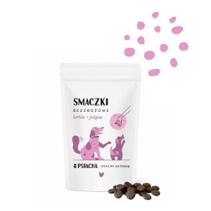 PSIACHA - Smaczki bezzbożowe królik + jeżyna 80g