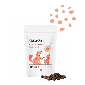 PSIACHA - Smaczki bezzbożowe łosoś + bataty 80g
