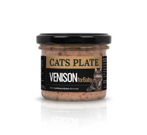 Cats Plate for Baby Venison 100g