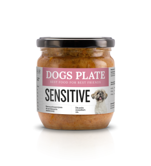 Zestaw 24 słoików - Dogs Plate Sensitive 360g