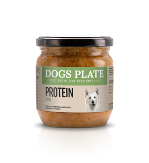 Zestaw 48 słoików - Dogs Plate Protein 360g
