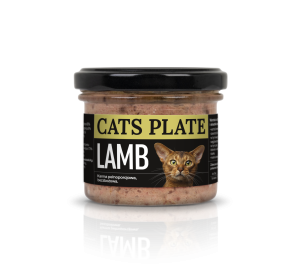 Zestaw 24 słoików - Cats Plate Lamb 100g
