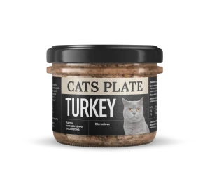 Cats Plate Turkey 180g