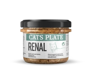 Cats Plate Vet Renal z wołowiną 180g