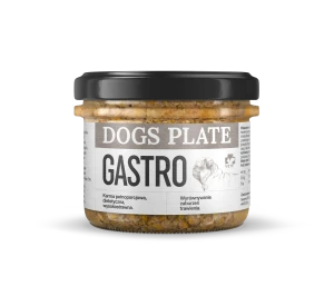 Zestaw 48 słoików - Dogs Plate Vet Gastro 180g