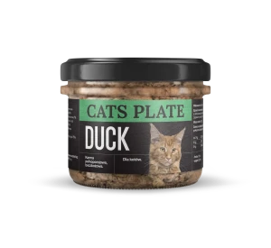 Zestaw 48 słoików - Cats Plate Duck 180g