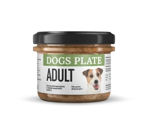 Zestaw 48 słoików - Dogs Plate Adult 180g