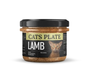 Zestaw 12 słoików - Cats Plate Lamb 180g