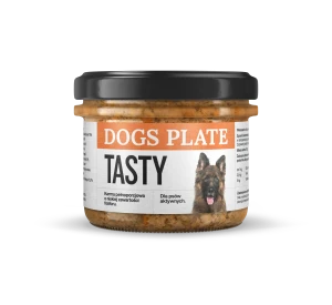 Zestaw 24 słoików - Dogs Plate Tasty 180g
