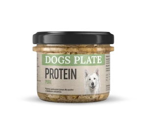 Zestaw 48 słoików - Dogs Plate Protein 180g