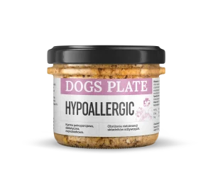 Zestaw 12 słoików - Dogs Plate Vet Hypoallergic 180g
