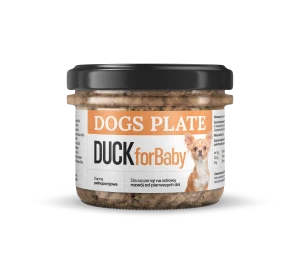 Zestaw 48 słoików - Dogs Plate for Baby Duck 180g