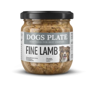 Dogs Plate Fine Lamb 360g
