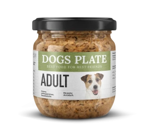Zestaw 48 słoików - Dogs Plate Adult 360g