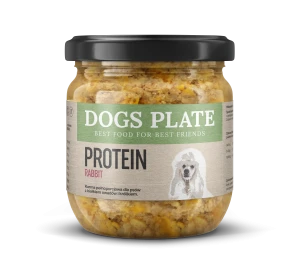 Dogs Plate Protein z mięsem królika 360g