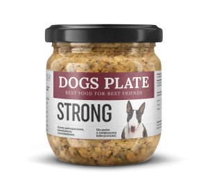 Zestaw 48 słoików - Dogs Plate Strong 360g