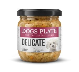 Zestaw 12 słoików - Dogs Plate Delicate 360g