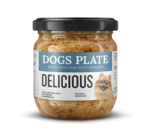 Zestaw 12 słoików - Dogs Plate Delicious 360g