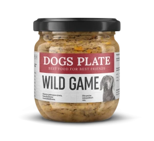 Zestaw 48 słoików - Dogs Plate Wild Game 360g