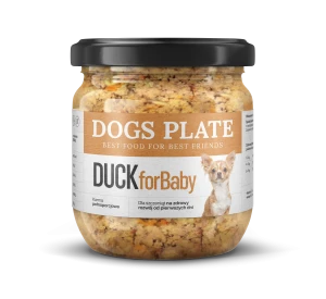 Zestaw 24 słoików - Dogs Plate for Baby Duck 360g