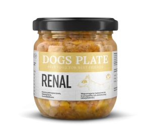 Zestaw 12 słoików - Dogs Plate Vet Renal z wieprzowiną 360g