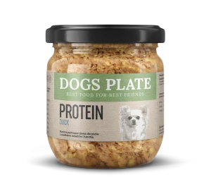 Zestaw 24 słoików - Dogs Plate Protein z mięsem z kaczki 360g