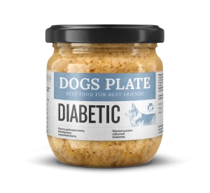 Dogs Plate Vet Diabetic 360g - Outlet