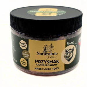 Naturalnie z Kotfina - Banda z lasu - Liofilizowany schab z dzika 50g