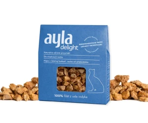 AYLA Filet z Uda Indyka Liofilizowane Przysmaki dla Kota 28g