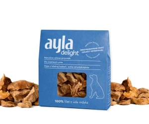 AYLA Filet z Uda Indyka Liofilizowane Przysmaki dla Psa 28g