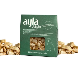 AYLA Filet z Uda Kurczaka Liofilizowane Przysmaki dla Psa 28g