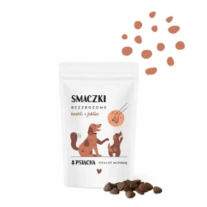 PSIACHA - Smaczki bezzbożowe bawół + jabłko 80g