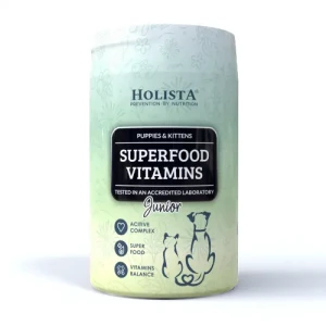 HOLISTA Superfood Vitamins Junior Witaminy i Minerały dla Kociąt i Szczeniąt 200g