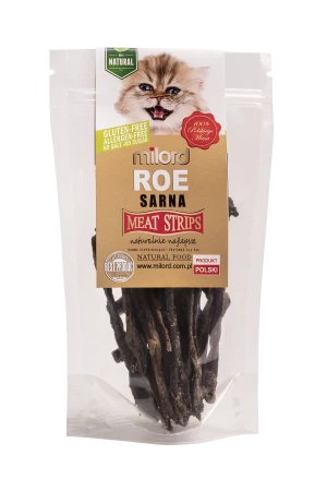 MILORD Sarna w paskach dla kota 40g
