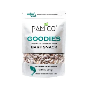 PAMICO Goodies Liofilizowane Krewetki z Morza Północnego 50g