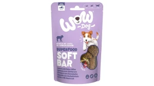 WOW Superfood Soft Bar Lamm – Jagnięcina z Buraczkami Miękkie Przysmaki dla Psa 150g