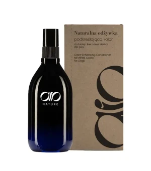 AIO Nature Naturalna odżywka podkreślająca kolor do białej i kremowej sierści dla psa 150ml