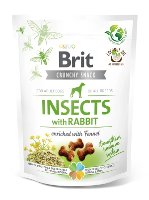 BRIT Care Przysmak Crunchy Cracker Insect&Rabbit dla Psa 200g