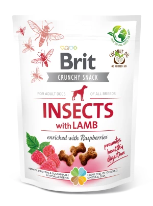 BRIT Care Przysmak Crunchy Cracker Insect&Lamb dla Psa 200g