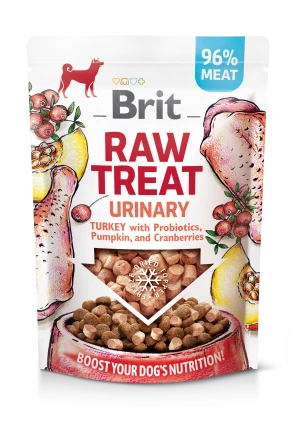 BRIT Przysmak Raw Treat Urinary Turkey dla Psa 40g