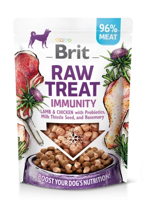 BRIT Przysmak Raw Treat Immunity Lamb&Chicken dla Psa 40g