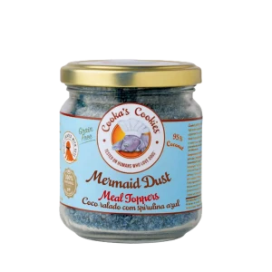 Cooka’s Cookies MERMAID DUST Topper z kokosem i spiruliną 65g