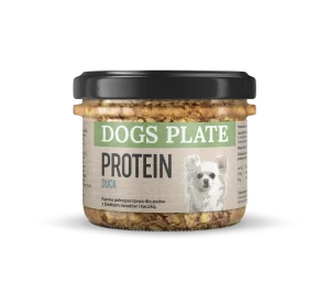 Zestaw 12 słoików - Dogs Plate Protein z mięsem z kaczki 180g