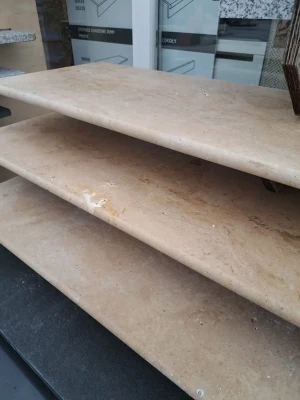 Parapet / stopnica kamiennaTrawertyn Classic Mix | 135x33x2 cm
